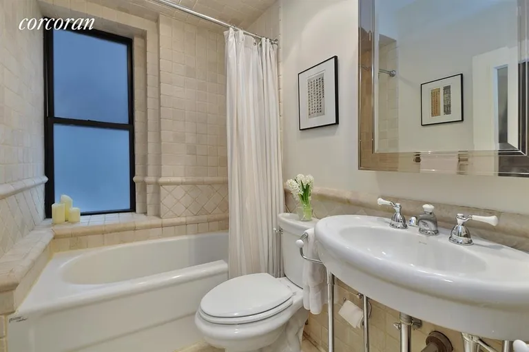 New York City Real Estate | View 302 West 79th Street, 3DE | Master Bathroom | View 6