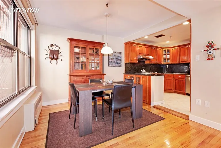 New York City Real Estate | View 114 Pierrepont Street, 8 | Windowed Dining Room | View 2