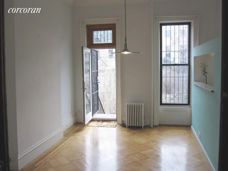 New York City Real Estate | View 203A Bergen Street, 2 | Dinning Room with pass-thru to Kitchen | View 5