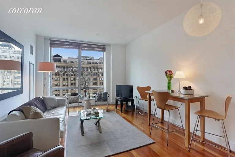 New York City Real Estate | View 30 West Street, PH3D | Living Room | View 5