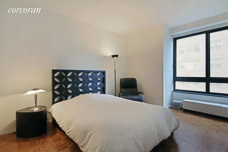 New York City Real Estate | View 100 United Nations Plaza, 6F | Quiet North Facing Bedroom | View 3