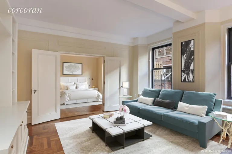 New York City Real Estate | View 55 East 86th Street, 4C | Living Room | View 7