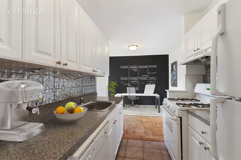 New York City Real Estate | View 2550 Independence Avenue, 2C | Kitchen towards Home Office | View 3