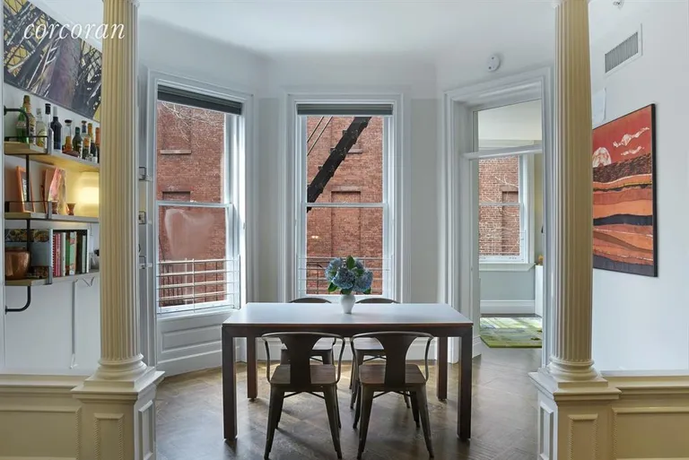 New York City Real Estate | View 338 Clinton Avenue, 3 | Dining room filled with light | View 2
