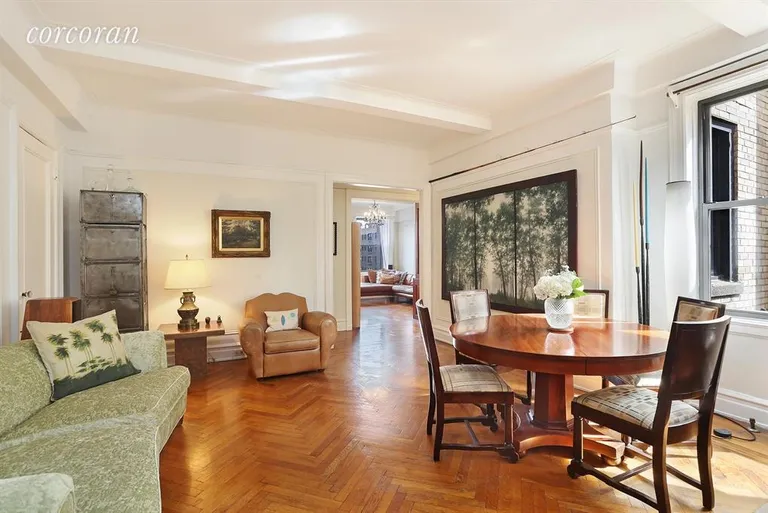 New York City Real Estate | View 375 Riverside Drive, 13C | Living Room/Dining Room | View 2