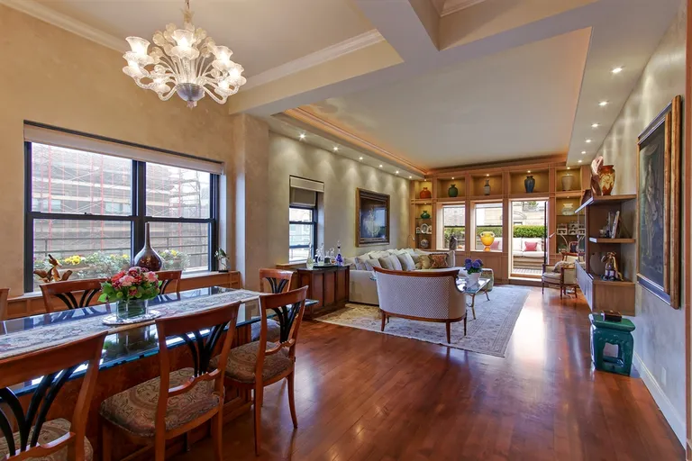 New York City Real Estate | View 11 Riverside Drive, PH17CE | Living Room / Dining Room | View 2