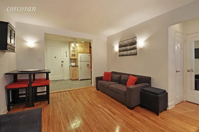 New York City Real Estate | View 150 West End Avenue, 1P | Kitchen / Living Room | View 3