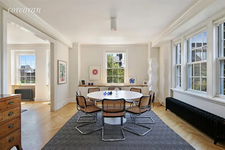 New York City Real Estate | View 160 Henry Street, 5A | Corner dining room with south and west light | View 5