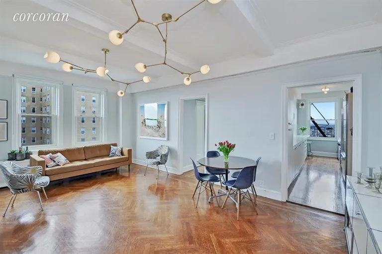 New York City Real Estate | View 27 Prospect Park West, 12B | Living/Dining | View 2