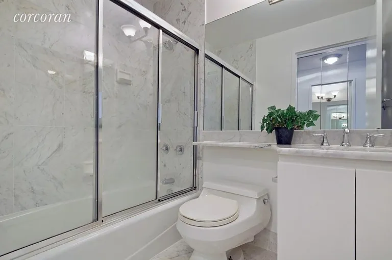 New York City Real Estate | View 45 East 25th Street, 9B | Two sparkling marble bathrooms! | View 7