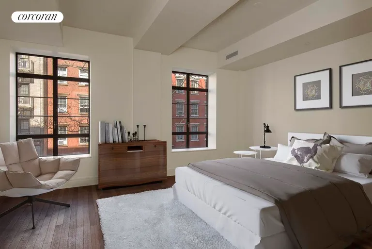 New York City Real Estate | View 140 West 12th Street, 300 | Master Bedroom - Virtually Staged | View 5