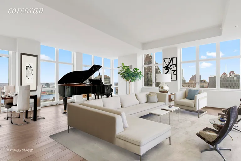 New York City Real Estate | View 305 East 51st Street, 31A | 3 Beds, 3 Baths | View 1
