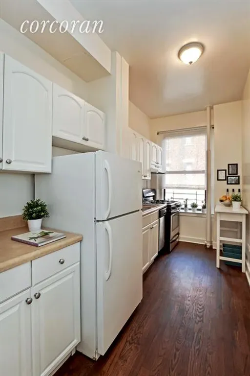 New York City Real Estate | View 545 West 111th Street, 9N | Windowed Kitchen | View 3