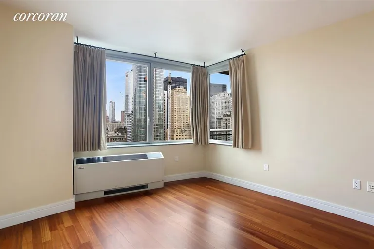 New York City Real Estate | View 30 West Street, 28B | Master Bedroom | View 3