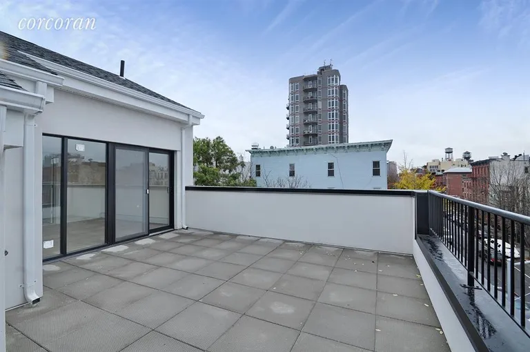 New York City Real Estate | View 212 Franklin Street, PH | Roof Terrace | View 5