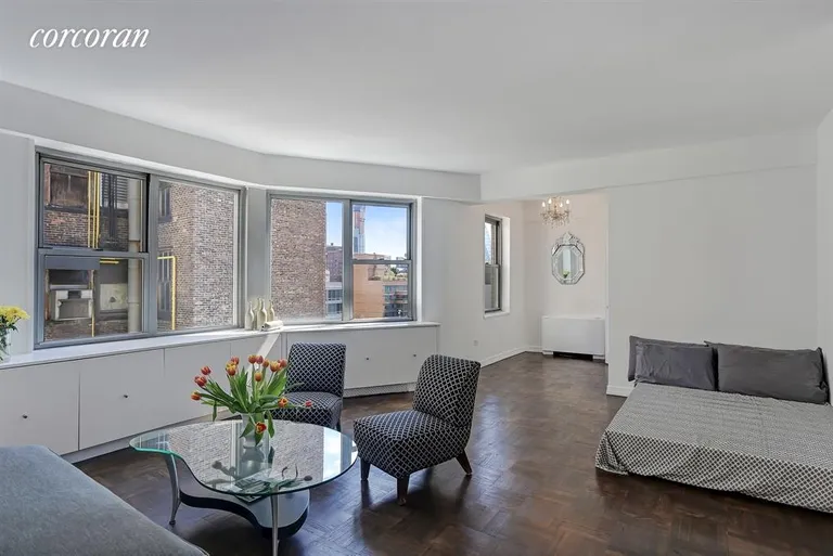 New York City Real Estate | View 175 West 13th Street, 16A | Living / Bedroom / Dining Areas | View 2