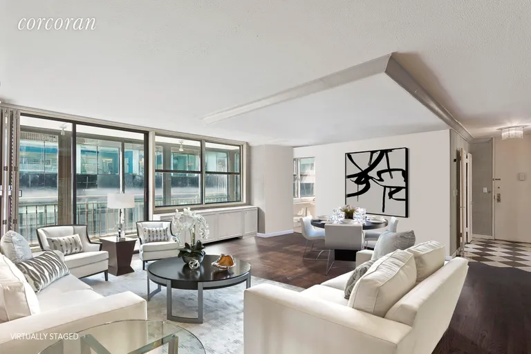 New York City Real Estate | View 112 West 56th Street, 20S | 2 Beds, 2 Baths | View 1