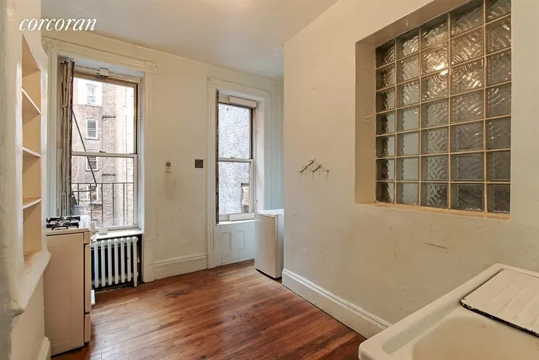 New York City Real Estate | View 55 Saint Marks Place, 4 | Open, Windowed Eat In Kitchen | View 2