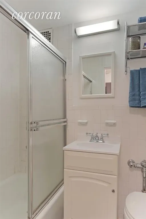New York City Real Estate | View 311 West 82nd Street, 1A | Updated White Bathroom | View 5