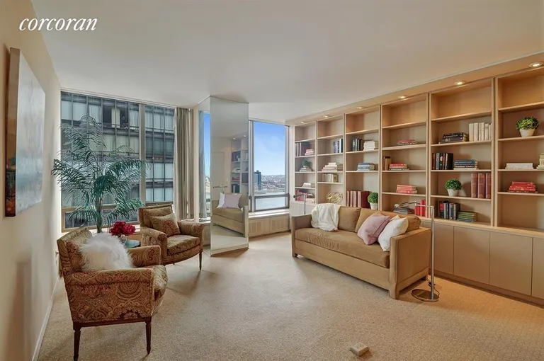 New York City Real Estate | View 860 United Nations Plaza, 26B | Library | View 8
