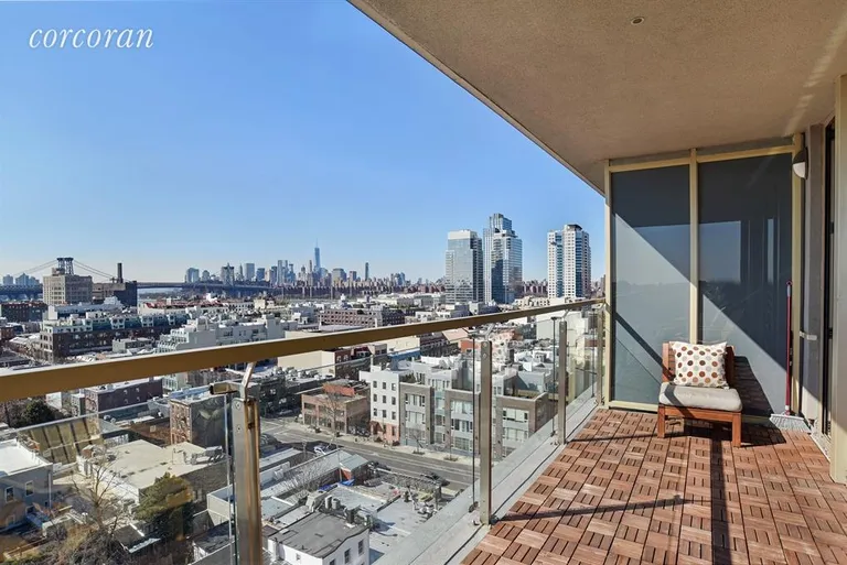 New York City Real Estate | View 144 North 8th Street, 10B | Terrace | View 2