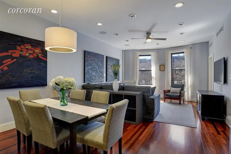New York City Real Estate | View 557 4th Street, 3R | Living Room / Dining Room | View 2