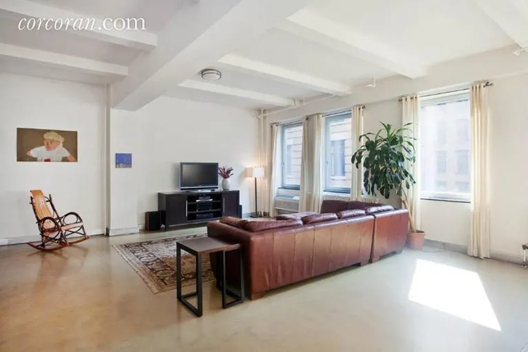 New York City Real Estate | View 25 Ann Street, 5 | Corner of the Living Room | View 2