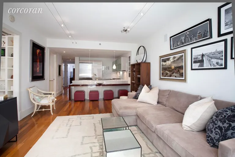 New York City Real Estate | View 163 West 18th Street, 3A | Brazilian walnut flooring and multi-zoned AC | View 6