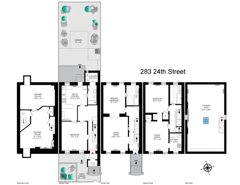 283 24th Street | floorplan | View 11