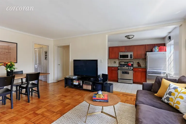 New York City Real Estate | View 141 Lafayette Avenue, G | Open Living/Dining Area | View 3