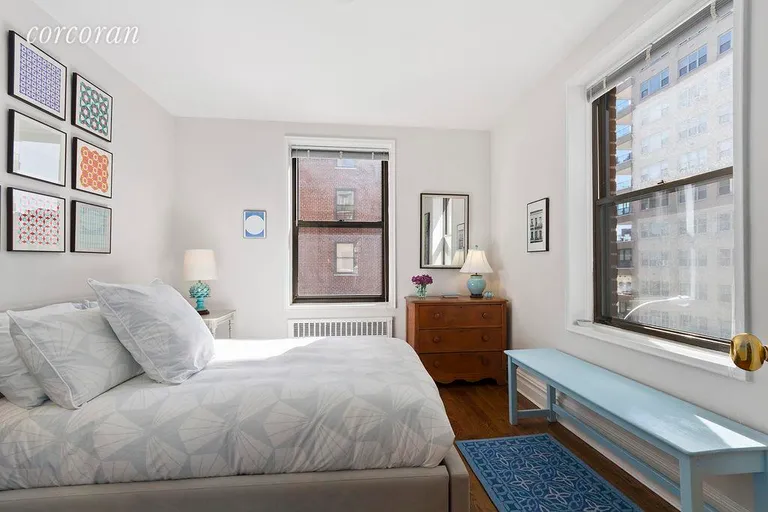 New York City Real Estate | View 30 East 9th Street, 4K | Charming corner 2nd Bedroom | View 4