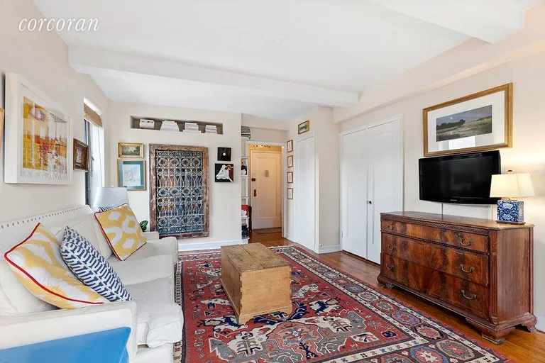 New York City Real Estate | View 161 West 16th Street, 9B | living room (reverse view) | View 2