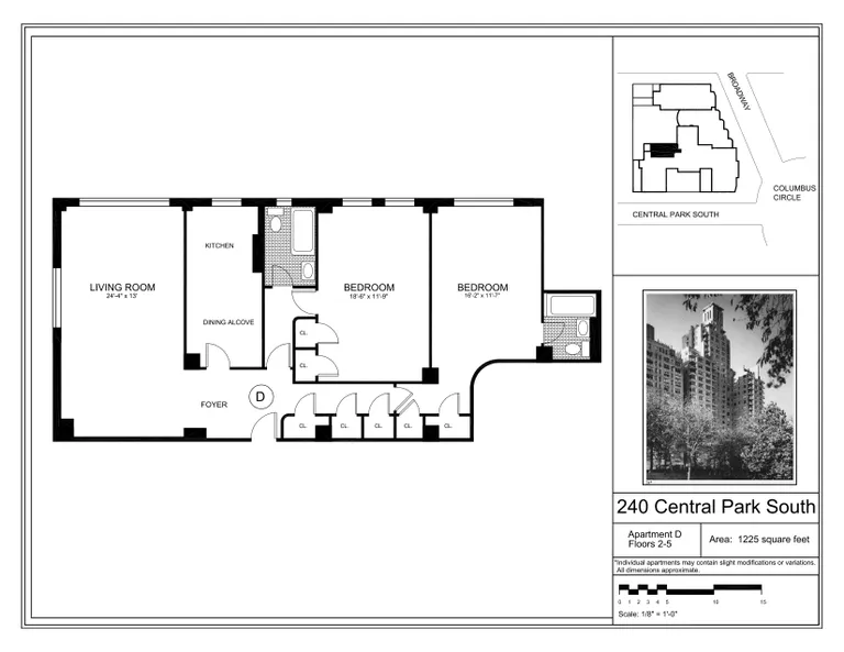 240 Central Park South, 5D | floorplan | View 7