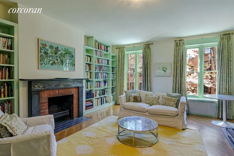 New York City Real Estate | View 31 Garden Place | Third floor library | View 8