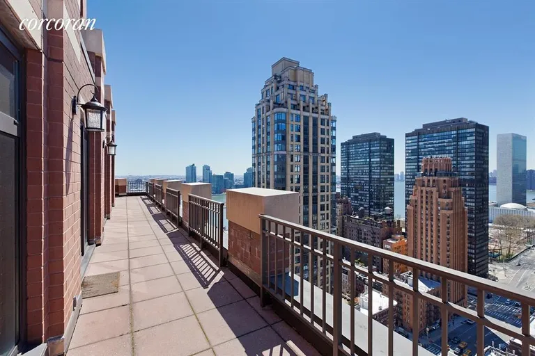 New York City Real Estate | View 351 East 51st Street, PH8 | Terrace | View 8