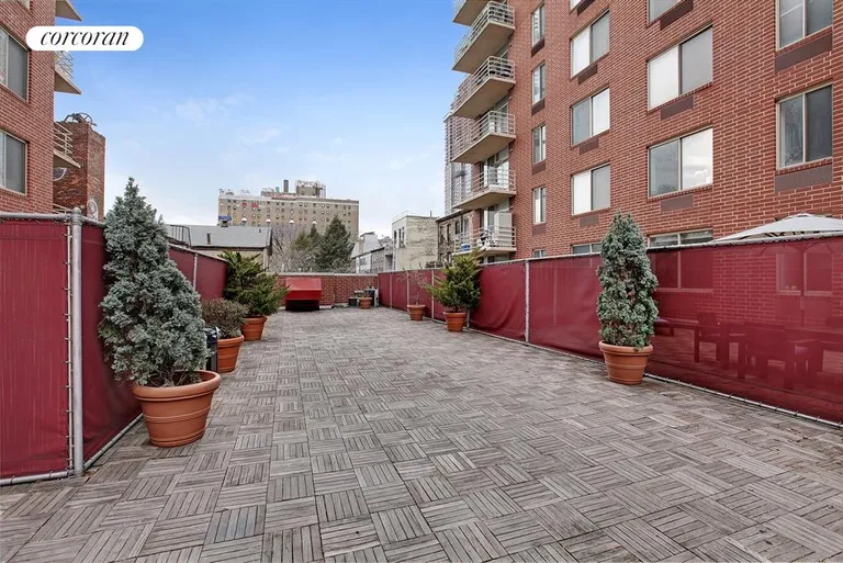 New York City Real Estate | View 556 State Street, 8BN | Residents' common garden | View 10