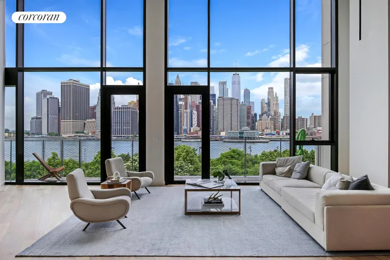 New York City Real Estate | View 90 Furman Street, N800 | Living Room | View 5
