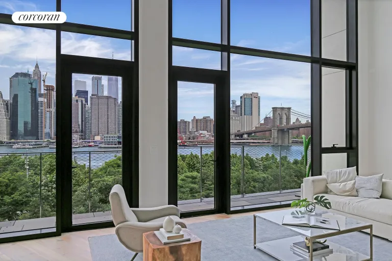 New York City Real Estate | View 90 Furman Street, N800 | Living Room | View 6