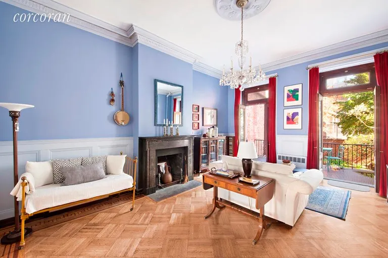 New York City Real Estate | View 349 West 22nd Street | Parlor floor | View 9