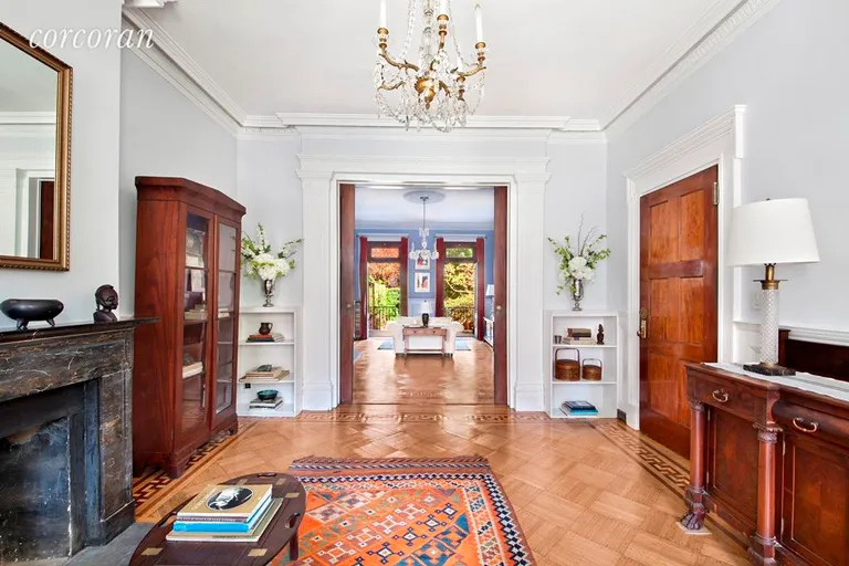 New York City Real Estate | View 349 West 22nd Street | Parlor Floor - Living and Dining rooms | View 3