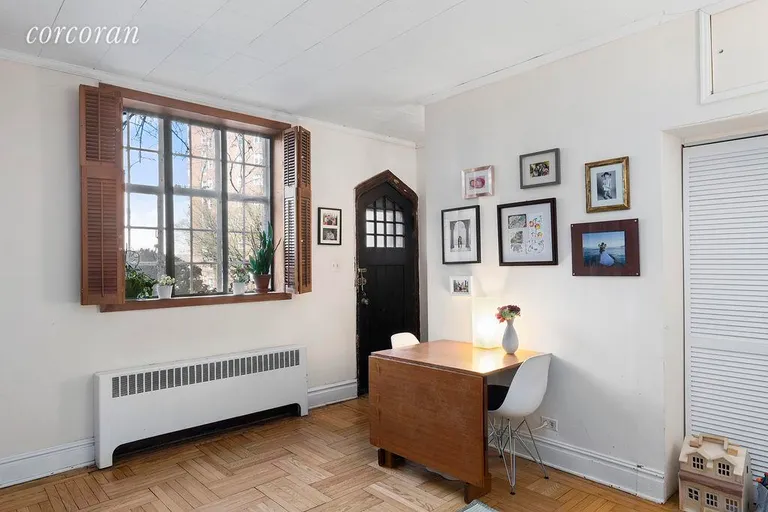 New York City Real Estate | View 116 Pinehurst Avenue, F1 | Living Room and View | View 2