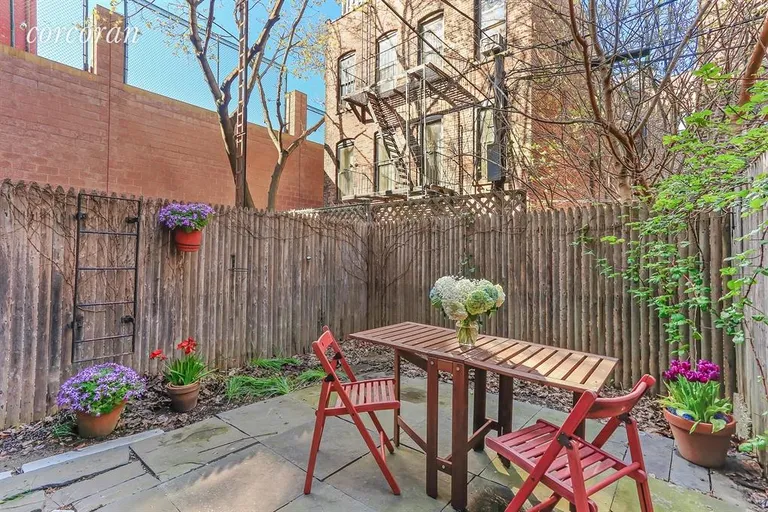 New York City Real Estate | View 705 Carroll Street, 1L | Back Yard | View 12