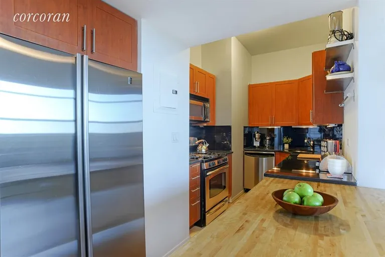 New York City Real Estate | View 505 Court Street, 10C | Kitchen with Great Storage | View 4