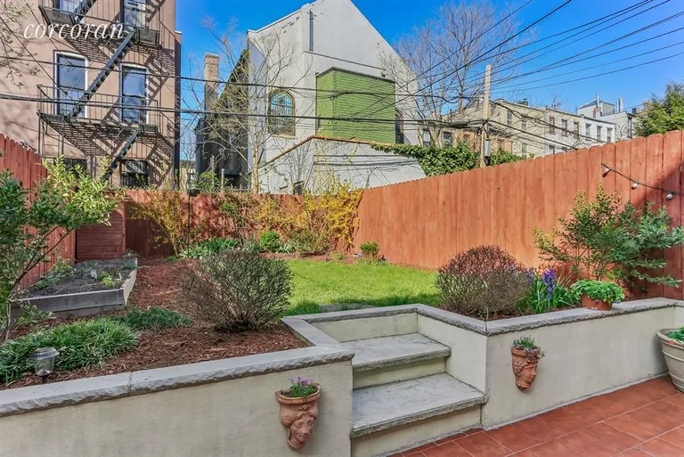 New York City Real Estate | View 41 Park Place, 1 | A Beautiful Back Yard | View 12