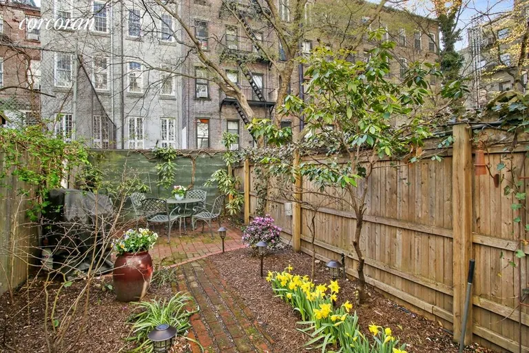 New York City Real Estate | View 354 West 23rd Street, GC | Back Yard | View 2