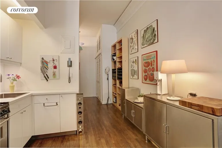 New York City Real Estate | View 23 Waverly Place, 3G | Kitchen with Great Storage | View 4