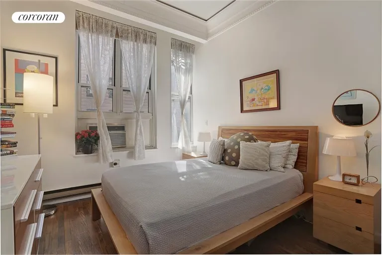 New York City Real Estate | View 23 Waverly Place, 3G | Bedroom with queen bed | View 2