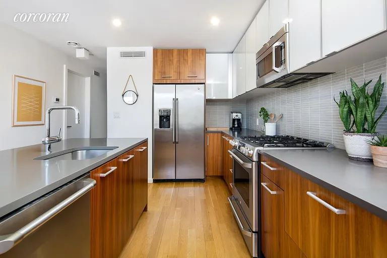 New York City Real Estate | View 109 3rd Street, 5 | Large, modern open chef's kitchen | View 3