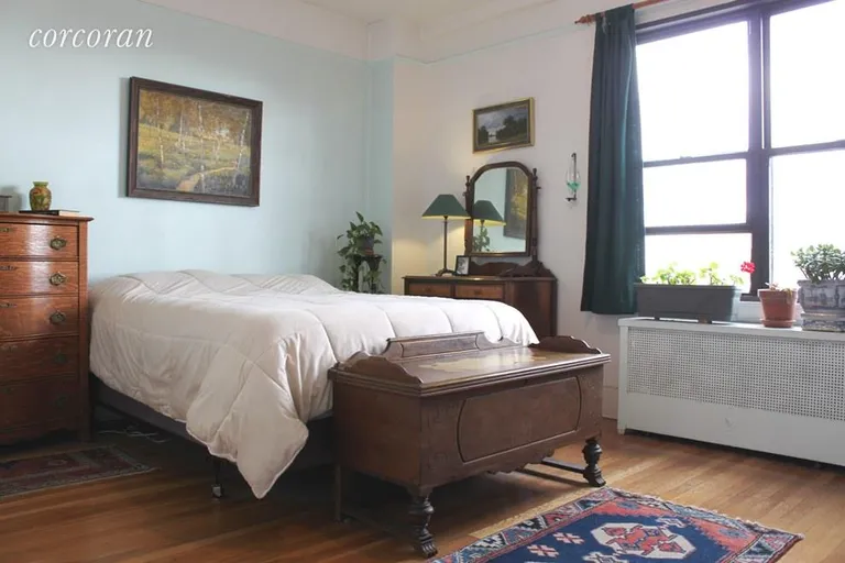New York City Real Estate | View 50 Plaza Street East, 11B | Sun-drenched Master Bedroom | View 3