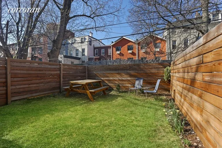 New York City Real Estate | View 167 Madison Street, A | Back Yard | View 5